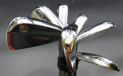 Set of 7 x Wilson Staff Model Forged Irons 4-PW Extra Stiff Steel Shafts - Image 1 of 4