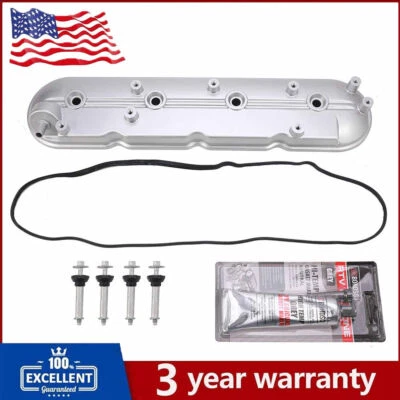 Driver Side Engine Valve Cover with Gasket Fits for GMC Sierra Yukon 12570427 - Image 1 of 4