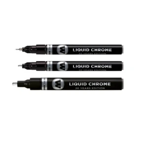 Chrome 1.0, 2.0, 4.0mm Acrylic Pens - Picture 1 of 1