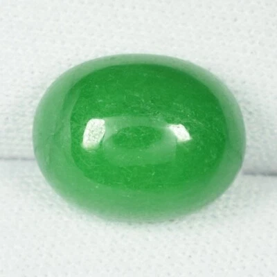 8,64 ct MARAVILLOSO Mejor Verde NATURAL JADEÍTA Cabujón Ver Vdo 861 SKB Foto 1 de 3