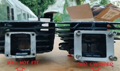 Yamaha DT175 MX (ALL) 66mm Bore Psychic Cylinder / Barrel, Piston, Gaskets - Image 1 of 4