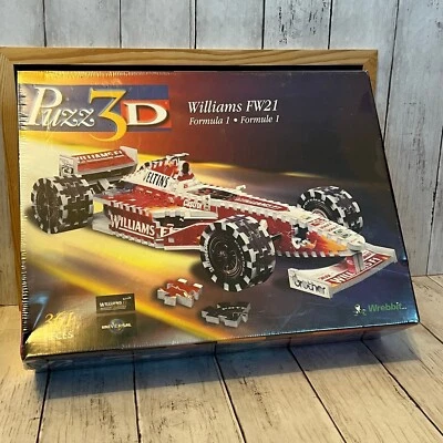 Puzz 3D Williams FW21 Formula 1 Jigsaw Puzzle Wrebbit - Image 1 of 3