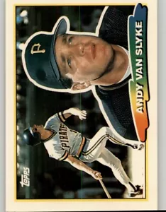 1988 Topps Big Andy Van Slyke #184 Pittsburgh Pirates - Picture 1 of 2