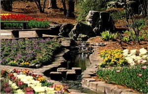 Vintage Chrome Postcard- Hodges Gardens, Many, Louisiana Unposted - Picture 1 of 2