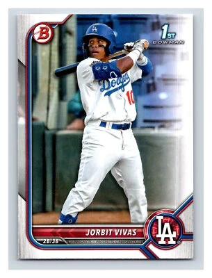 2022 Bowman 1st Edition #BPPF-24 Jorbit Vivas - Image 1 of 2