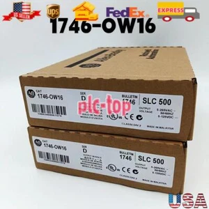 Allen Bradley Factory Sealed AB 1746-OW16 Ser D 1746-OW16 SLC500 Relay Output - Picture 1 of 3