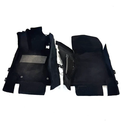 10-13 MERCEDES-BENZ E-CLASS E350 FRONT LEFT & RIGHT FLOOR CARPET COVER SET OEM - Image 1 of 4