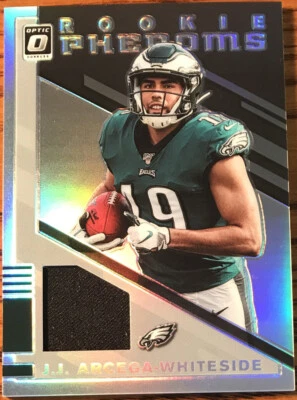 2019 Donruss Optic Rookie Phenoms Jerseys J.J. Arcega-Whiteside #RP23 - Image 1 of 2
