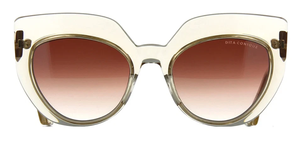 *Authentic* DITA Conique DTS 514 03 Rose Crystal Sunglasses *MSRP $400+* *NEW* - Image 1 of 4