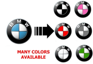 Emblem Overlay Vinyl For BMW 320i 325i 325xi 328i 328xi 330i 330xi 335i 335is - Picture 1 of 10