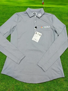 Footjoy Damen Jersey Mesh Sonnenschutz grau Pullover NBC Golf - XS - Bild 1 von 11