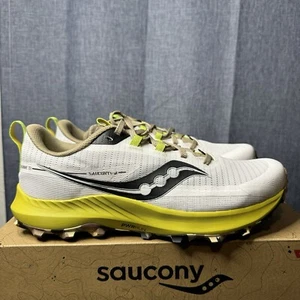 Talla 10 - Saucony Peregrine 13 arcilla antiniebla usada en excelente estado viene con caja S20838-85 - Imagen 1 de 8