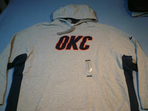 Nike Oklahoma City Thunder Courtside Edition BRAND NEW NBA Hoodie OKC NWT Cover