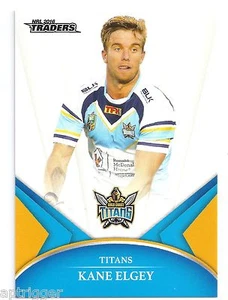 2016 NRL Traders Base Card (045) Kane ELGEY Titans - Picture 1 of 1