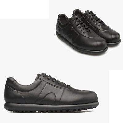 Zapatos cámper para hombre Pelotas XLite cuero negro cámper entrenadores 18978 nuevos Foto 1 de 4