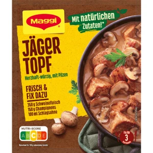 Maggi Fix für Jäger Topf herzhaft gewürzt mit natürlichen Zutaten 30g - Picture 1 of 1