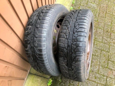 2xkomplette Winterreifen+Felgen 185/65R15 88H für Mitsubishi Spacestar,Volvo V40 - Bild 1 von 4