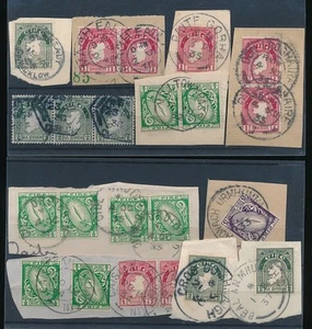 IRLAND 1922-40 SCHÖNE STEMPEL auf STÜCK...21 Marken - Bild 1 von 1