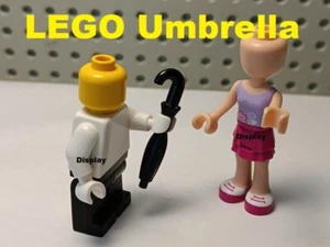 LEGO Friends Umbrella Business CEO Black Funeral Detective British Handheld - Picture 1 of 1