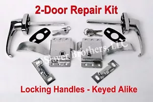 Left & Right Door Repair Kits - Tractors, Heavy Equipment, other off-road uses! - Picture 1 of 7