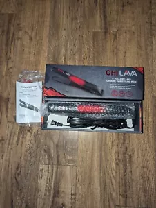 CHI Lava 1" Ceramic Flat Iron - Black (GF8269) OPEN BOX - Picture 1 of 6
