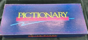 1993 Vintage Pictionary 90's Edition -  Missing Rules And Two Movers - Picture 1 of 6