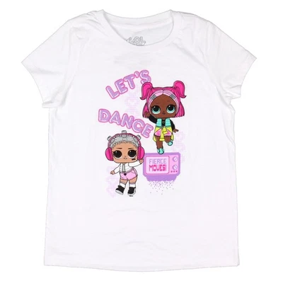 LOL Surprise Girls' Let's Dance Fierce Moves Graphic Print T-Shirt - Image 1 of 3