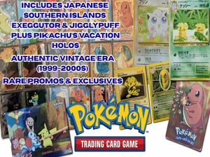 Pokémon TCG Lot - Southern Islands Promos + Rares, Holos & Vintage Bulk - Bild 1 von 24