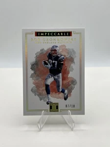 2017 Panini Impeccable - Rob Gronkowski #54 Gold /10 - Picture 1 of 2