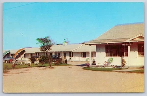 1950s Parker's Motor Hotel Hwy 17 Myrtle Beach South Carolina SC Postcard - Picture 1 of 2