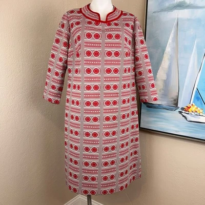 Vestido tejido Amy Adams vintage años 60 largo midi talla XL Foto 1 de 4