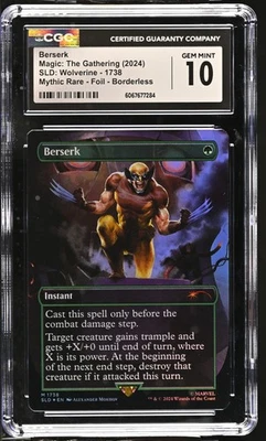 BERSERK Secret Lair Foil Mythic Marvel CGC 10 MTG [Nostalgium] - Image 1 of 2