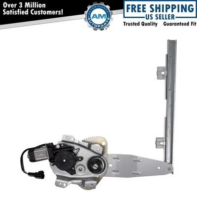 Power Window Regulator & Motor Rear LH Left Driver for Saturn S Series SL SW - Image 1 of 4