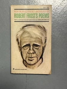 Robert Frost's Poems New Enlarged Pocket Anthology by Louis Untermeyer - Picture 1 of 2