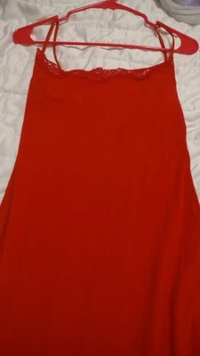 ❤️NWOT Skims Fits Everybody Long Lace Slip Dress-Size Large- Cayenne - Image 1 of 4
