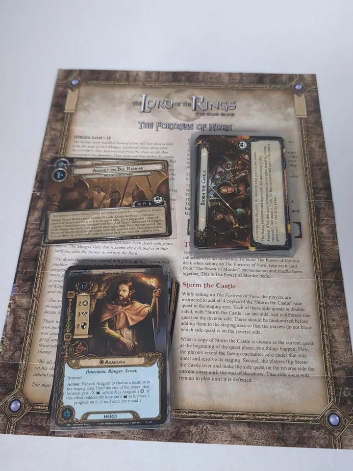 Lord Of The Rings LCG Fortress Of Nurn Expansion - Image 1 of 1