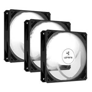 Novonest PC case fan with white LED 120mm quiet high performance 3PIN conne 450 - Picture 1 of 9