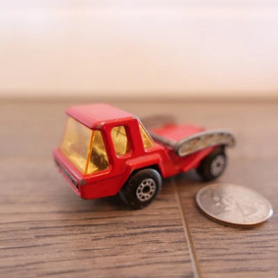 Matchbox Superfast - Skip Truck - #37 - Red - England Lesney 1976 - Missing Skip - Image 1 of 3