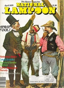 NATIONAL LAMPOON-HUMOR MAGAZINE-APRIL 1979-APRIL FOOL ISSUE-P.J. O'ROURKE-MORE - Picture 1 of 2