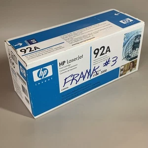 HP 92A LaserJet Toner Print Cartridge- Black (C4092A) OEM - Picture 1 of 4
