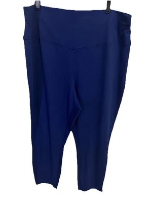 Serena Williams Signature Statement Leggings Sz 2X  Blue Yoga Athletic Hi Rise - Image 1 of 4