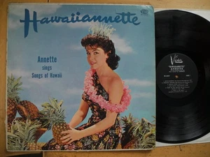 ANNETTE Hawaiiannette - Sings Songs Of Hawaii LP 1960 US VG+ - Bild 1 von 2