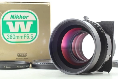 [ MINT in Box ] Nikon Nikkor W 360mm f/6.5 Copal 3 Large Format Lens From JAPAN - Image 1 of 4