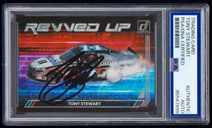 Tony Stewart signierte 2023 Donruss Revved Up Karte #RU3 (PSA) NASCAR Racing Auto - Bild 1 von 2
