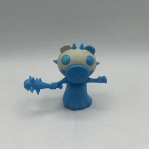 Roblox Piggy Serie 2 Frostiggy Blue Pig Figura 26 - Foto 1 di 2