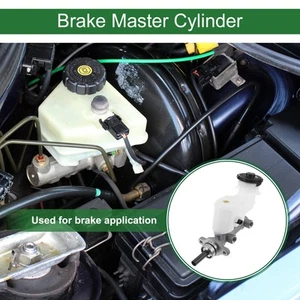 Brake Master Cylinder with Reservoir No.46100SDAA01 for Honda Accord 2003-2007 - Picture 1 of 7