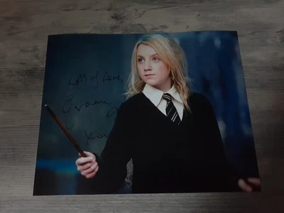 EVANNA LYNCH HARRY POTTER SIGNED 10 X 8 AUTOGRAPHED PHOTO...REAL  - Image 1 of 3