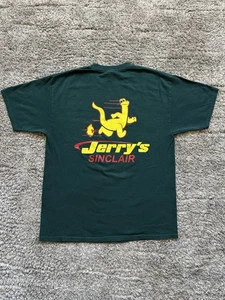 Vintage Jerry’s Sinclair Auto Repair Car Service Gas Station T Shirt Men’s Large - Picture 1 of 8