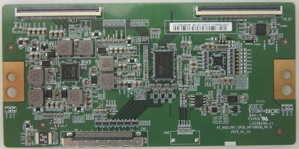 Placa T-Con Sony XBR-75X800H 1-009-498-12 (47-6021397) - Philips 75PFL4756/F7 Foto 1 de 2