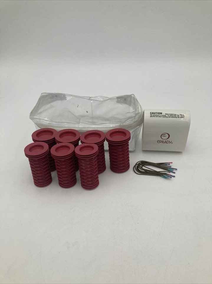 Sistema rizador compacto Epilady E-1000 vintage con clips y estuche probado funcionando raro Foto 1 de 4